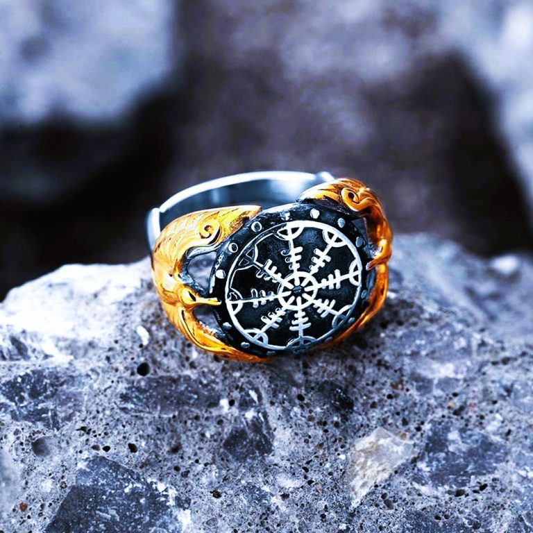 Bague viking compas d’Odin