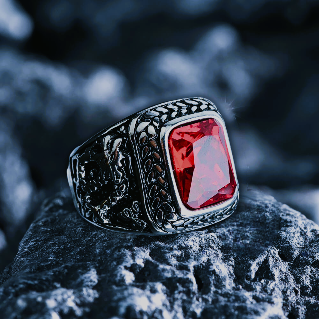 Bague Viking Dragon Ragnar