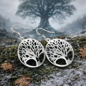 boucles d'oreilles éclat Yggdrasil, cadeau