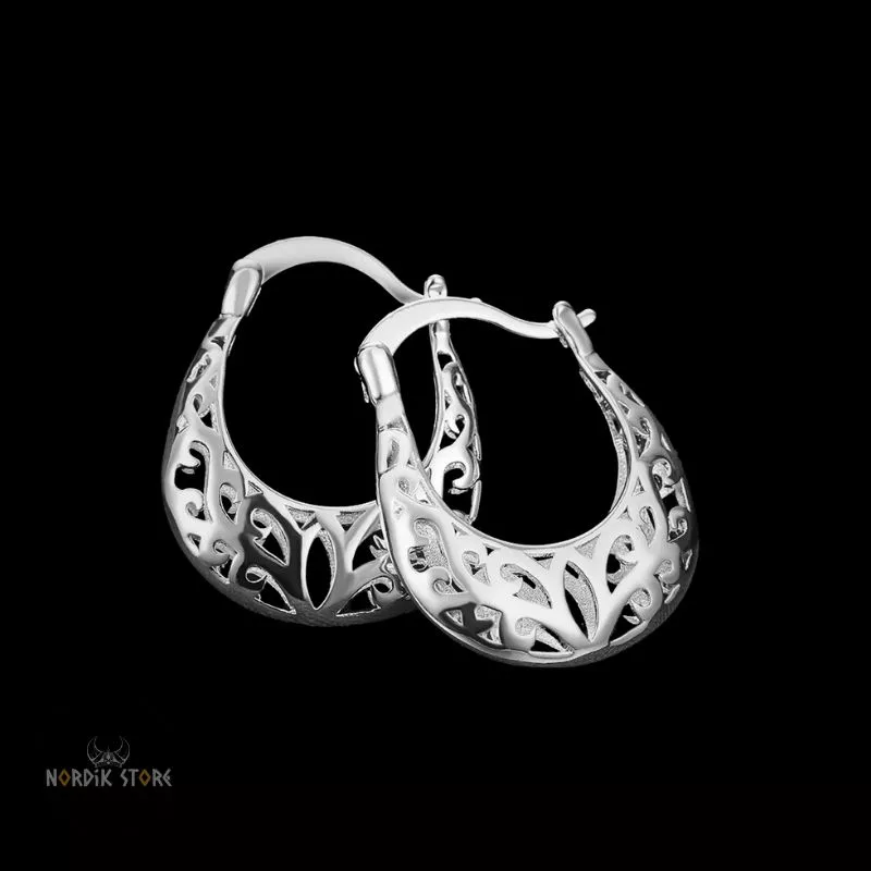 boucles d'oreilles entrelacs celtiques, cadeaux