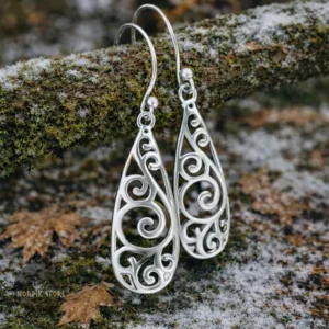 boucles d'oreilles noeuds celtiques, cadeau femme