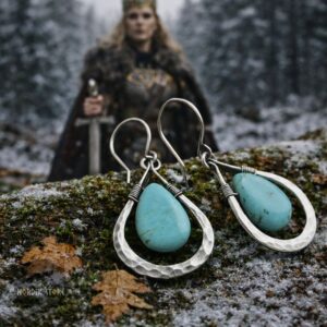 boucles d'oreilles vikings Aud, cadeau