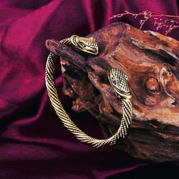 Bracelet serpent viking Midgard nordique