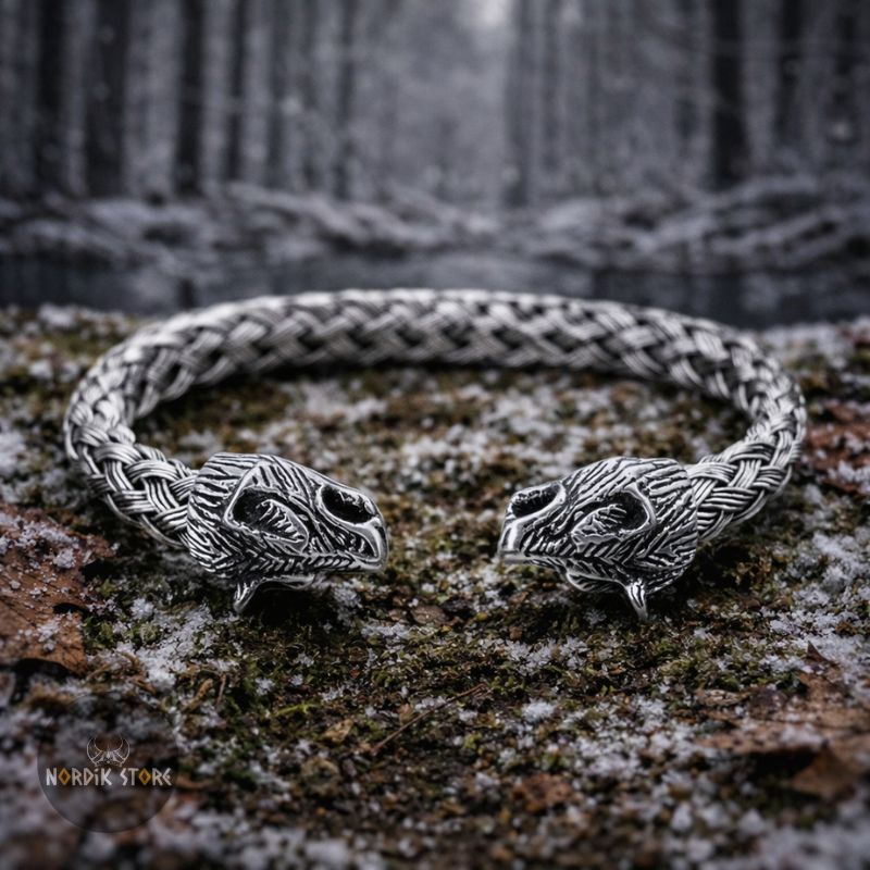 bracelet torque viking Fenrir, cadeau