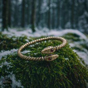bracelet viking serpent Jörmungandr, cadeau homme et femme