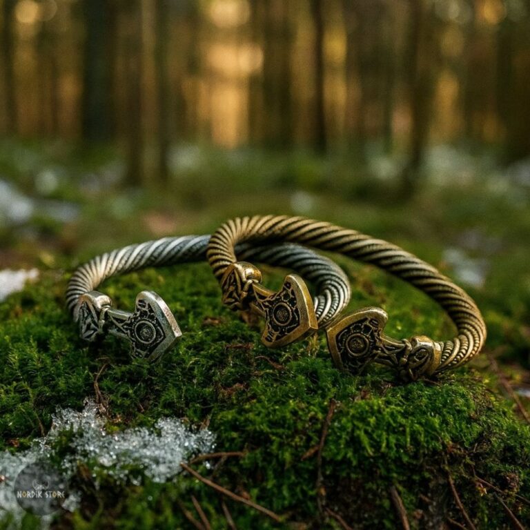 bracelets torques viking flèches, cadeaux