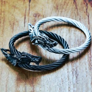 Bracelets vikings dragon Fafnir