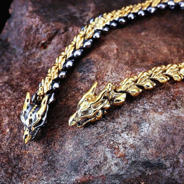 Bracelets vikings La puissance du dragon
