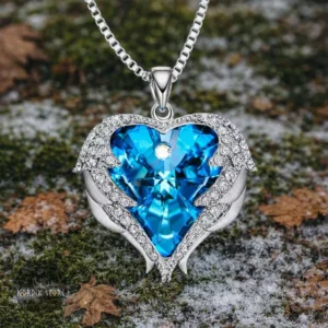 collier viking cœur des Valkyries, cadeau