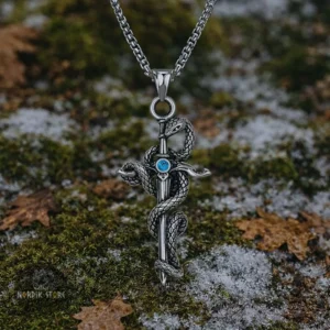 collier viking Glaive de Midgard, cadeau