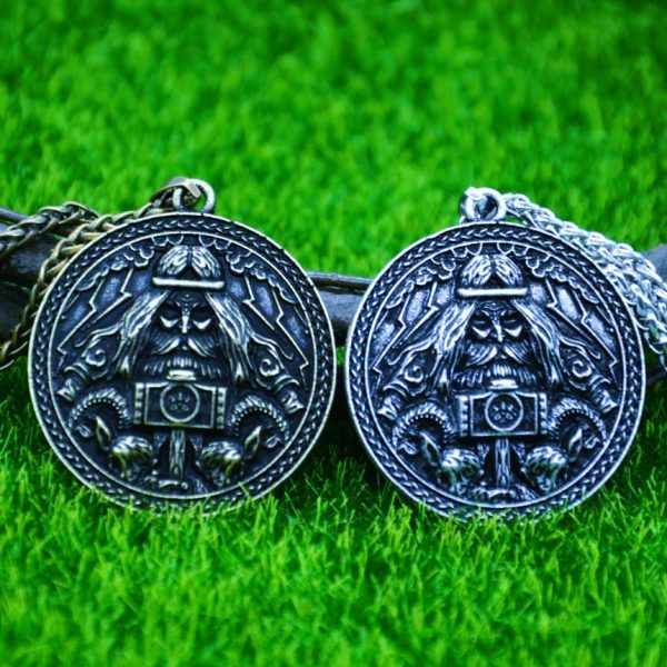 Colliers Amulettes viking Thor bronze, argent