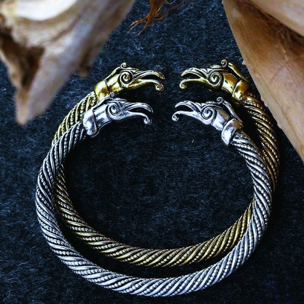 Joncs bracelets Vikings les Corbeaux d’Odin