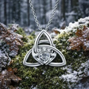 pendentif celtique noeud Triquetra, cadeau