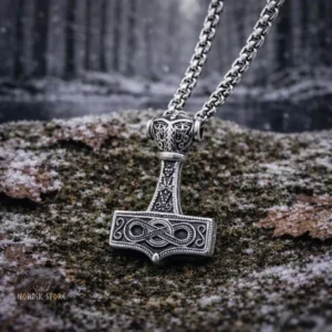 pendentif viking marteau de Thor, cadeau