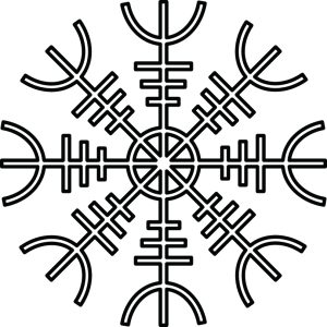 Symbole viking Aegishjalmur