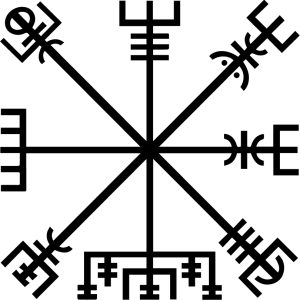 Symbole viking Vegvisir
