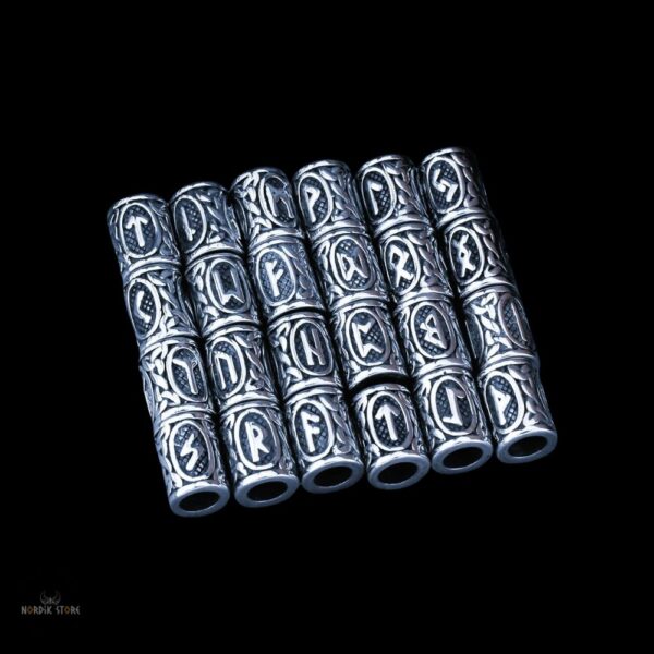bijoux de barbe runes viking, cadeaux