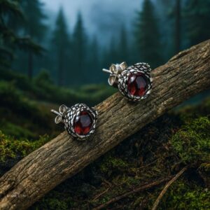 boucles d'oreilles dragon en argent, cadeau