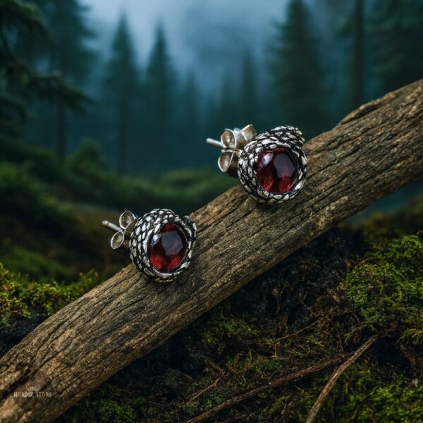 boucles d'oreilles dragon en argent, cadeau