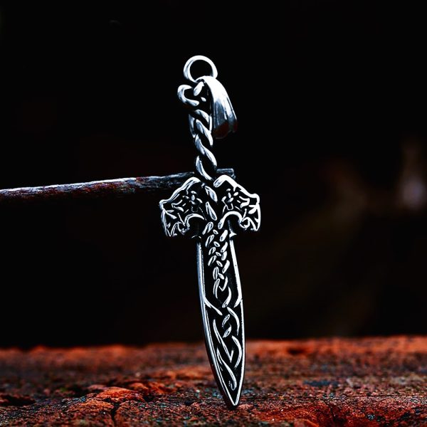 Collier de l’épée viking enchantée Ulfberht pour chef ou Jarl