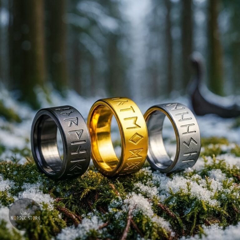 alliances vikings couple royal, cadeaux