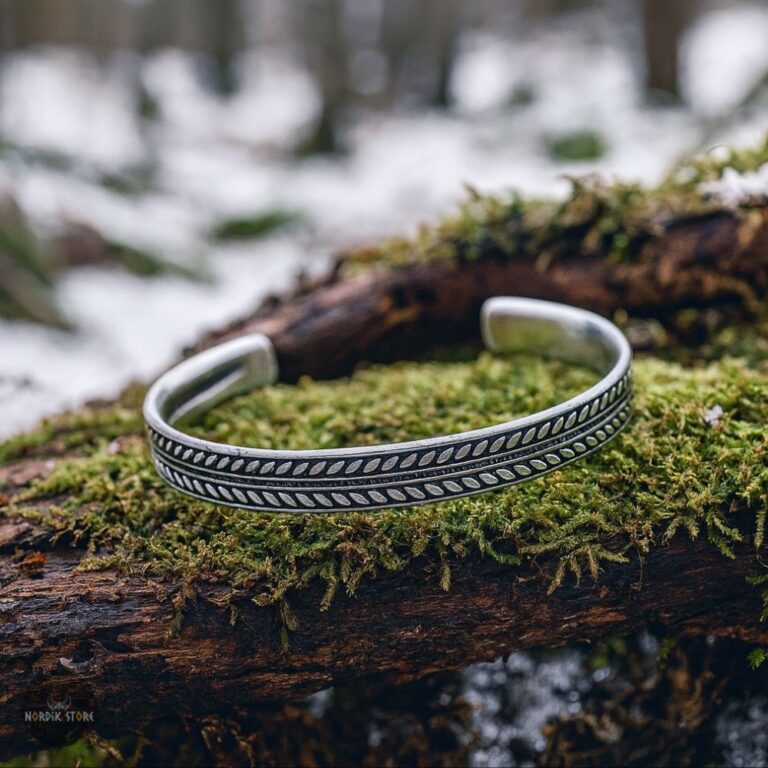 bracelet jonc viking Lagertha, cadeau