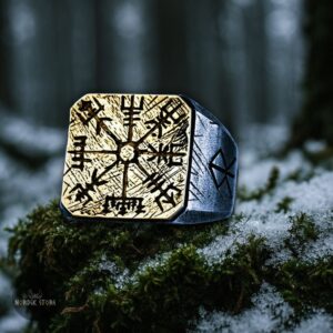 chevalière viking les yeux d'Odin, cadeau