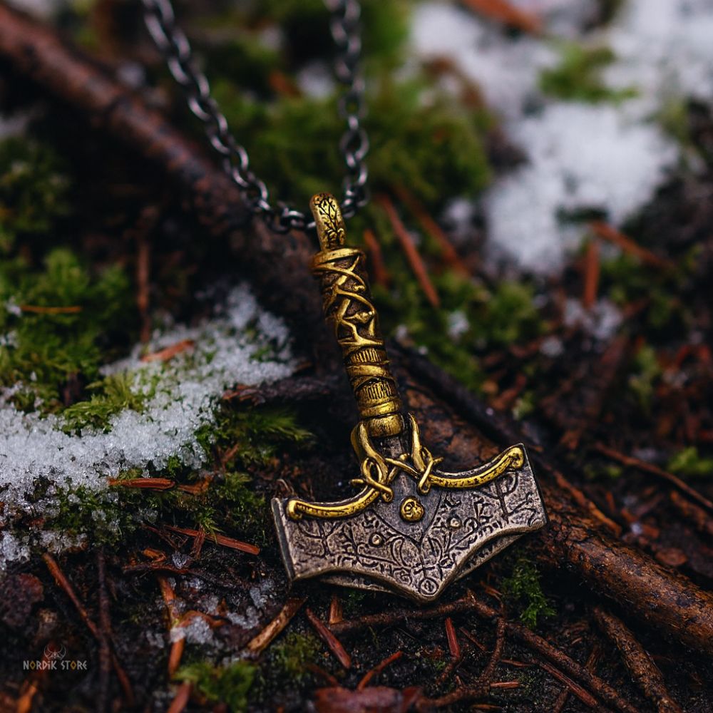 collier des Rois Vikings en argent, cadeau