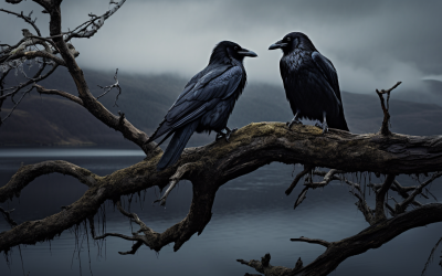 Hugin et Munin – Les Corbeaux d’Odin