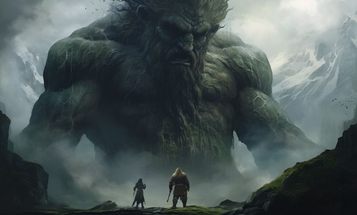 Jötunn, géant de la mythologie nordique
