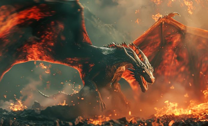Dragons, des animaux de la mythologie nordique