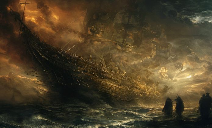 Naglfar, le navire des morts
