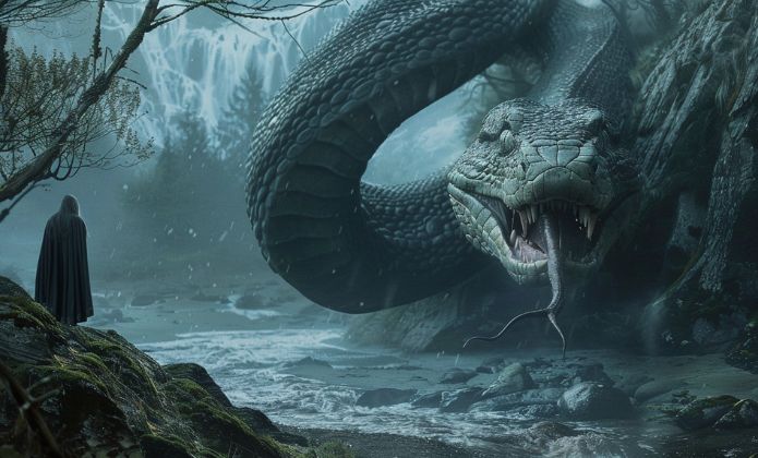 Serpents, des animaux de la mythologie nordique