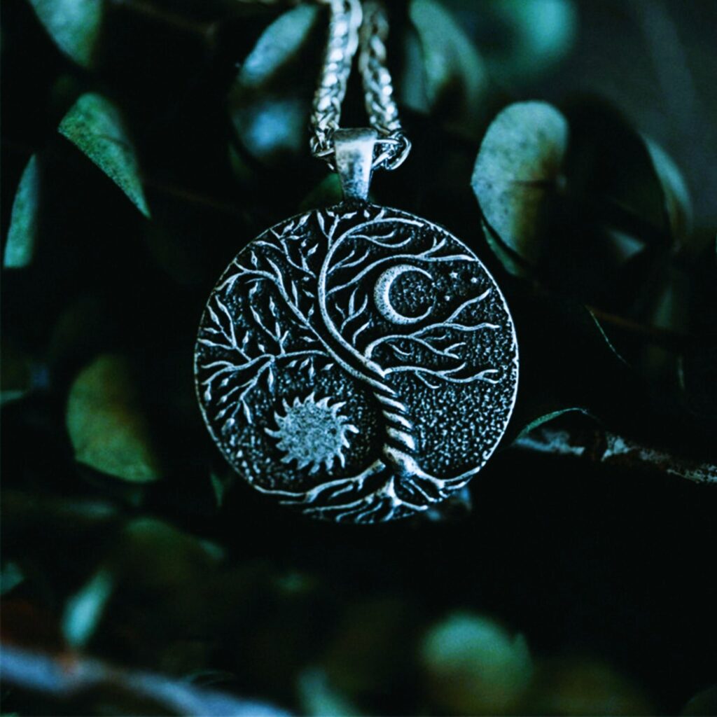 Bague Pour Homme Viking Arbre De Vie - Bijou Ethnique Et Symbolique - Cadeau Pour Adolescent Et Homme - Marque LAYCHEN