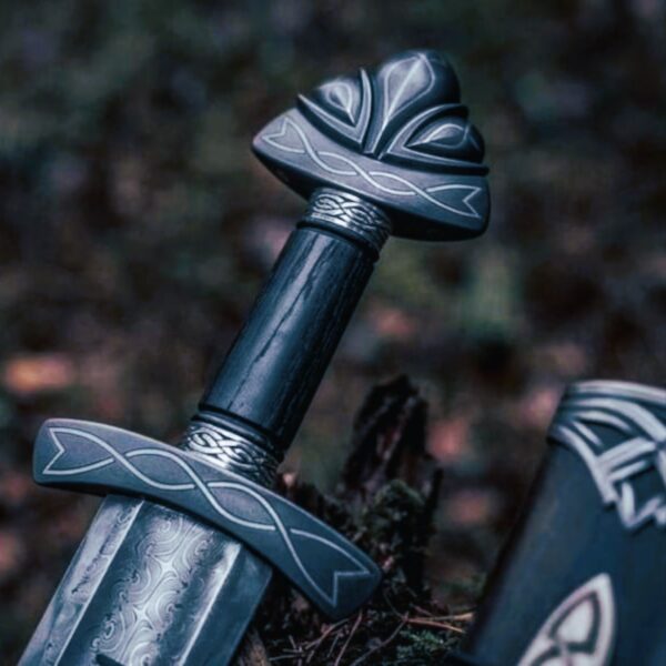 Pommeau épée viking des Hommes du Nord, cadeau homme pour anniversaire, noel et fêtes
