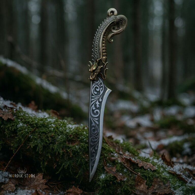 couteau viking de Ragnar, cadeau homme