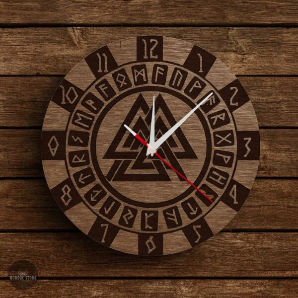 Horloge Viking Valknut