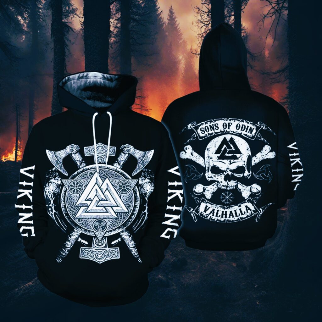 Sweat à Capuche Martinique Noir Et Or Métallisé