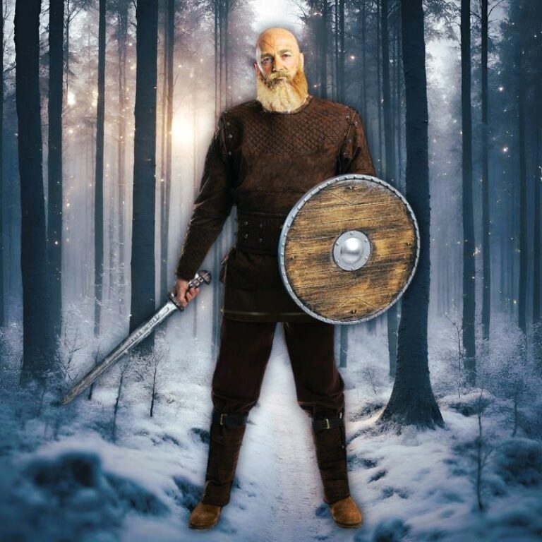 Déguisement viking complet Ragnar, vetement accessoires, cadeau cosplay fêtes