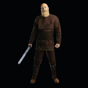 Déguisement viking complet Ragnar, vetement accessoires, cadeau homme, cosplay fêtes