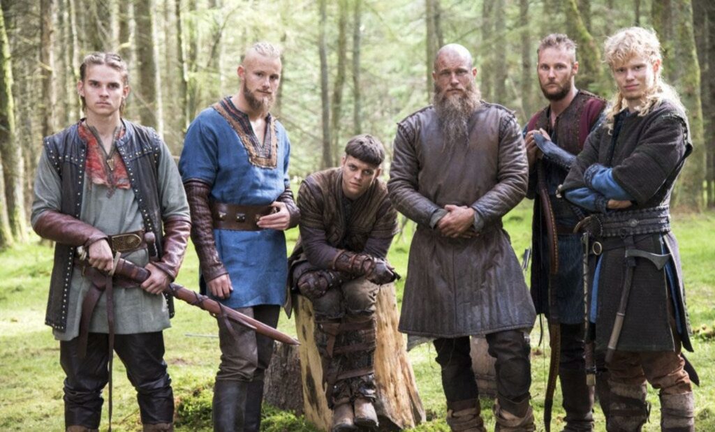 Famille Ragnarsson avec Ragnar, Ivar, Bjorn Côtes de fer