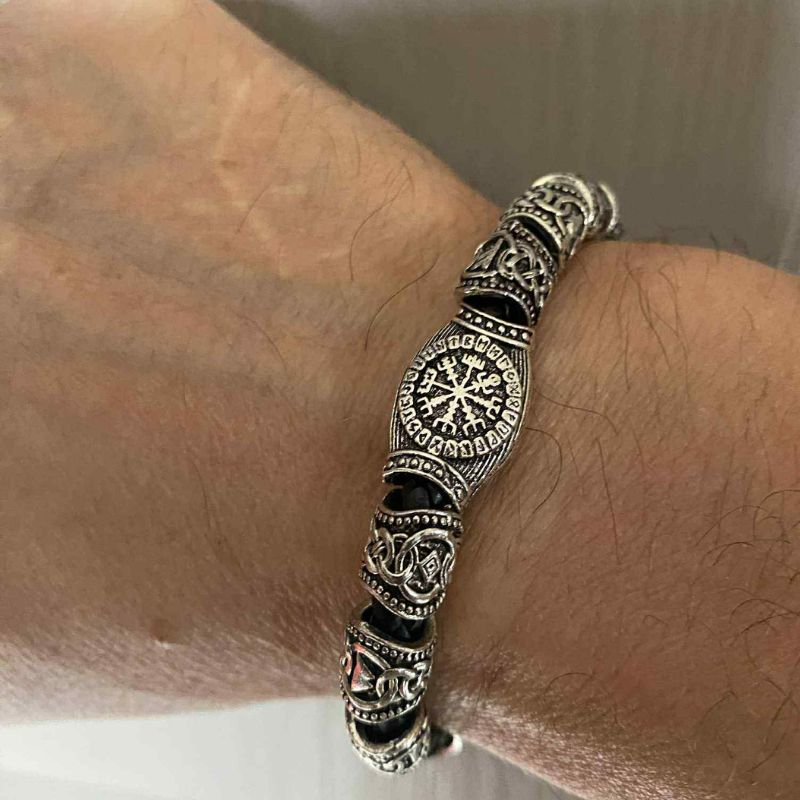 Avis client bracelet Vegvisir argent Max G.