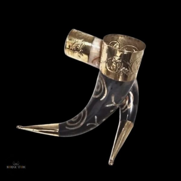 Paire de cornes vikings Ragnar et Lagertha, cadeau couple homme et femme pour les fêtes