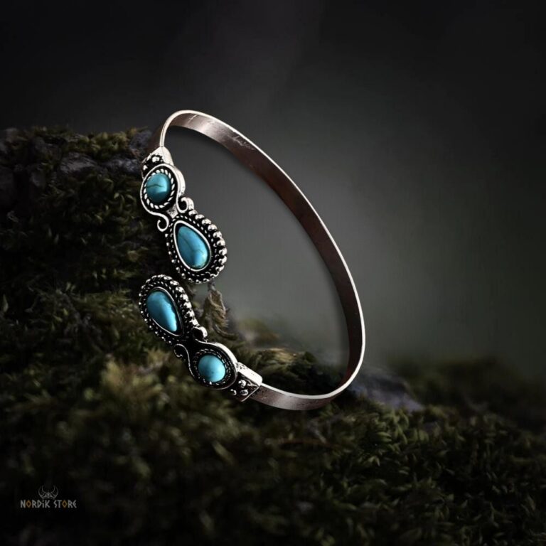 Bracelet viking Torvi guerriere, cadeau femme Fêtes Noël anniversaire