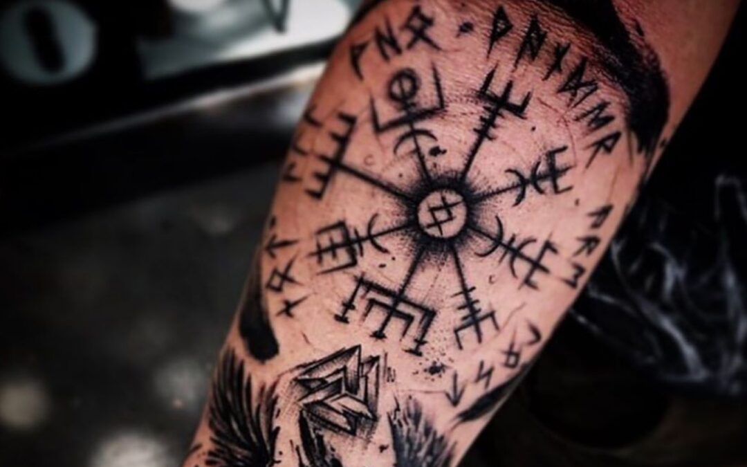 Tatouage Vegvisir │ La Boussole Viking