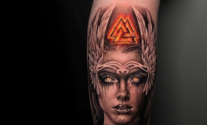 Tattoo symbole Valknut