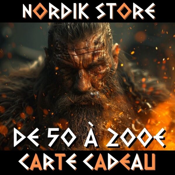 Carte cadeau Nordik Store de 50 à 200 euros viking