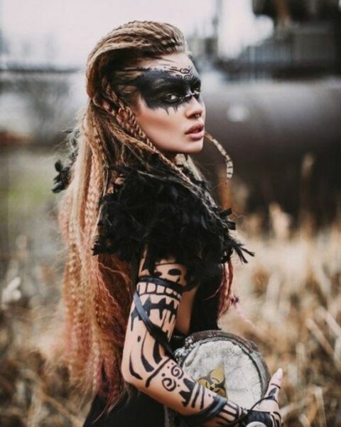 Maquillage Viking Femme 15 Id es Inspirations Et Tutoriels maquillage-viking-femme-15-id-es-inspirations-et-tutoriels