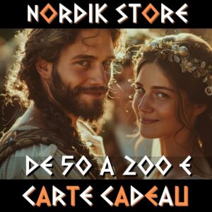 Cartes cadeaux Nordik Store pour les amoureux, couples Saint Valentin