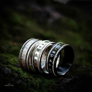 bagues Viking Rune éternelle du Futhark